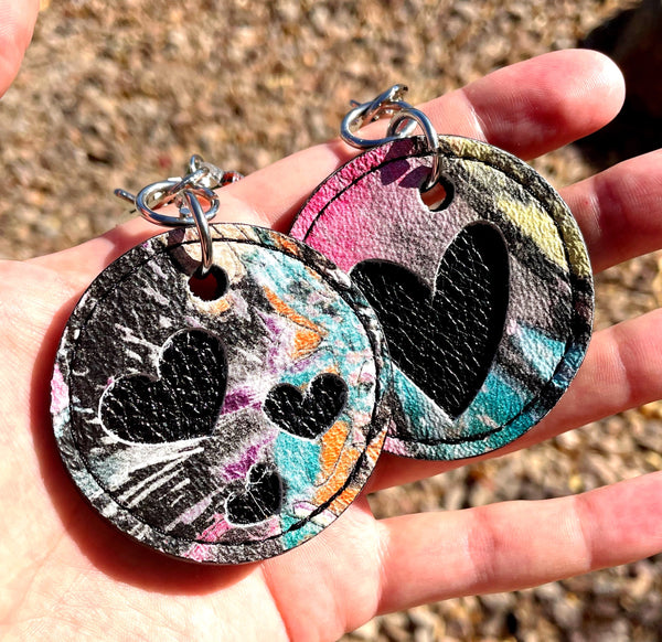 Heart Cut Out Keychains