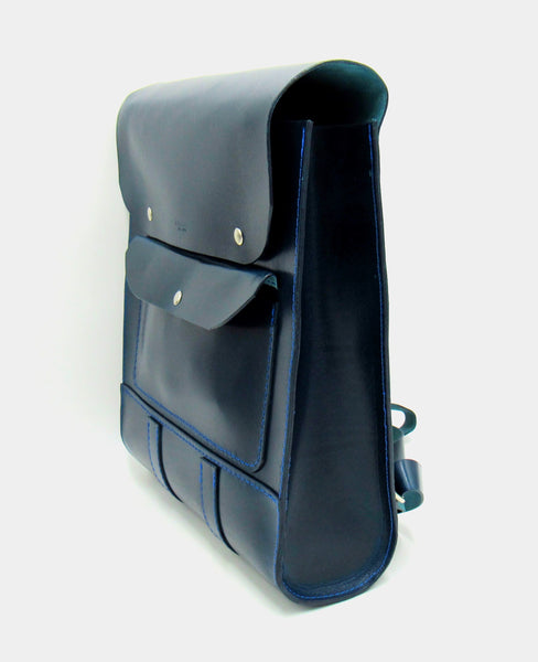 Unisex Leather Backpack